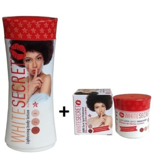 black spots on body removal cream