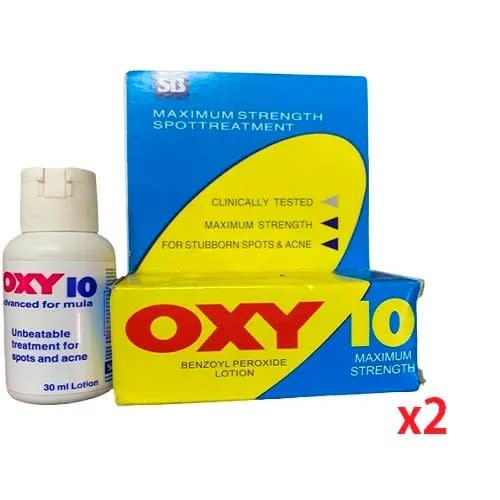 Oxy 10 new arrivals acne cream