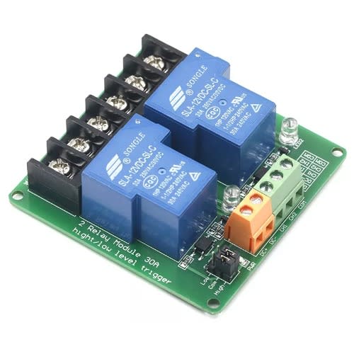 Arduino 5V 30A Two Channel Relay Module | Konga Online Shopping