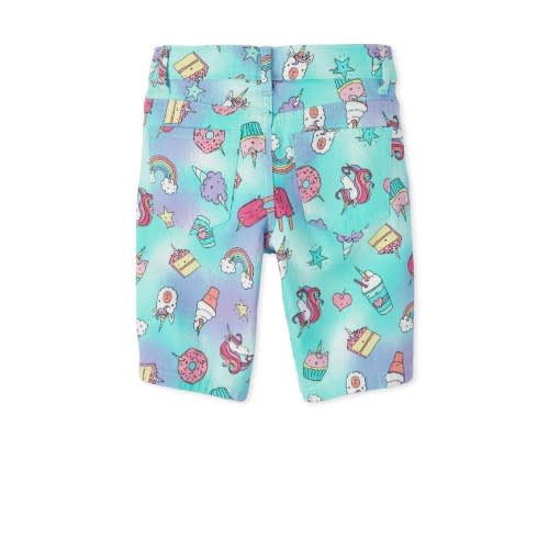 girls unicorn shorts