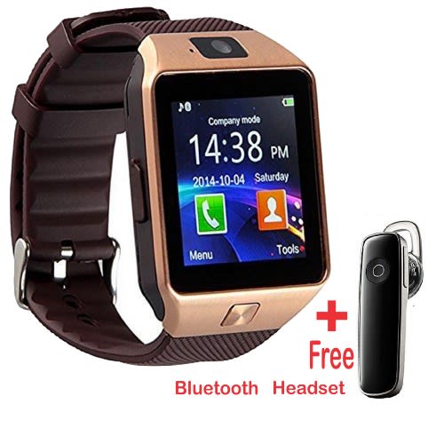 mobile watch with bluetooth headset