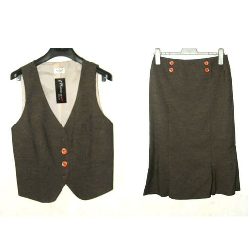 waistcoat and skirt