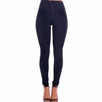 ladies black high waisted jeans