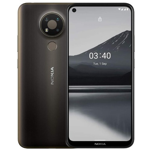 Nokia 3.4 - 6.39&quot; LCD - 3GB RAM - 64GB ROM - Dual Sim - 4G LTE - Android 10 - Fingerprint - 4000mAh - Grey | Konga Online Shopping