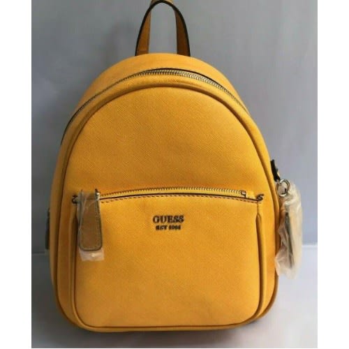 Guess yellow backpack hotsell