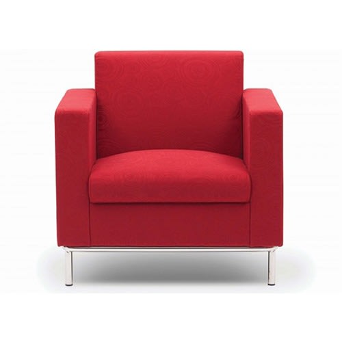 Red single sofa chair online