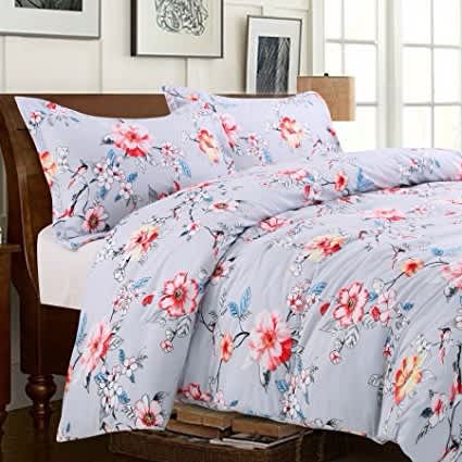 Floral Duvet Cover Set 3pcs Konga Online Shopping