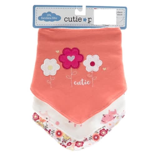 floral baby bibs