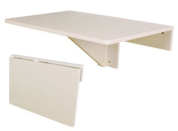 Folding Wall Mounted Leaf Table White Konga Online Shopping
