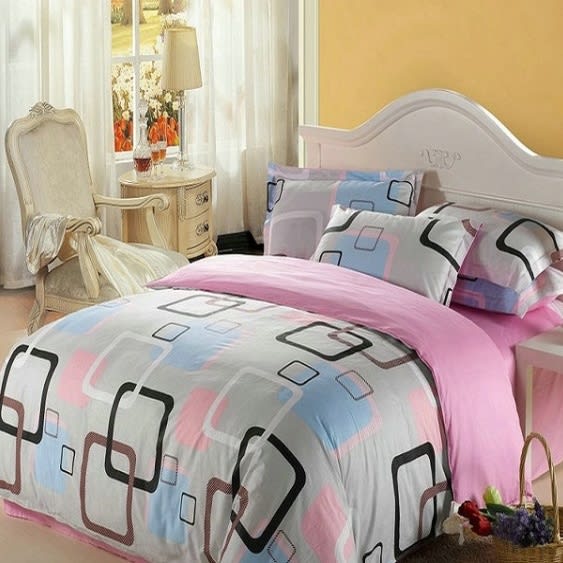 Font Duvet And Comforter 6 Piece Complete Set Konga Online Shopping