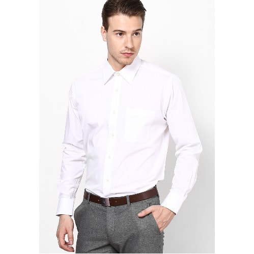 white formal shirt mens