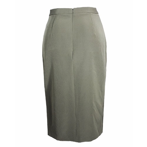 Atmosphere Front Slit Midi Skirt - Army Green | Konga Online Shopping