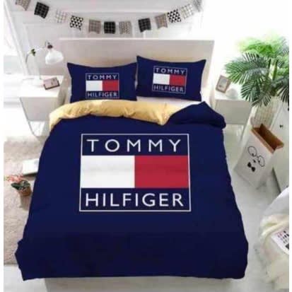 Tommy Hilfiger Print Bedding Set Duvet, Bedspread With 4 Pillowcases | Konga Online Shopping