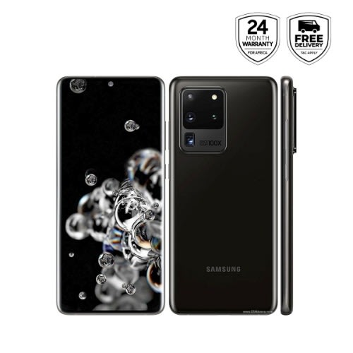 Galaxy S20 Ultra-black- 6.9-inch (12gb 128gb Rom) Android 10.0(108mp+48mp+12mp+0.3mp)+(40m.