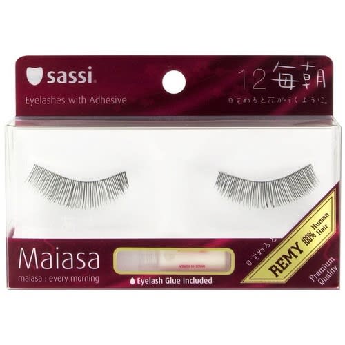 Sassi Remy Human Hair Eyelashes - Black 12 | Konga Online Shopping