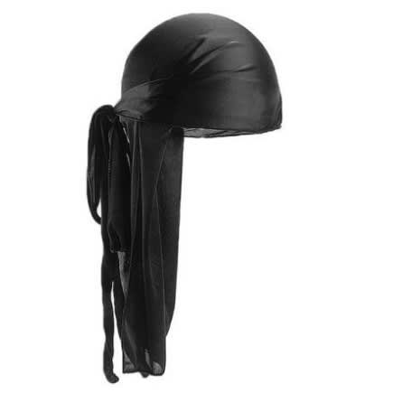 Adex Silky Durag Black Konga Online Shopping