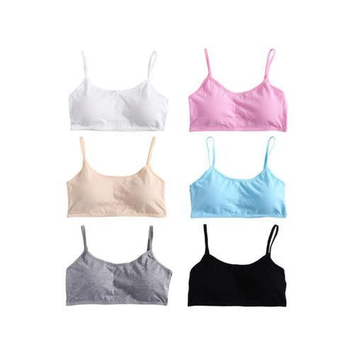 Fashion Front Bra Top For Teenage Girls' -Multicolour