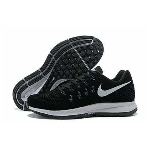 nike zoom running shoes black