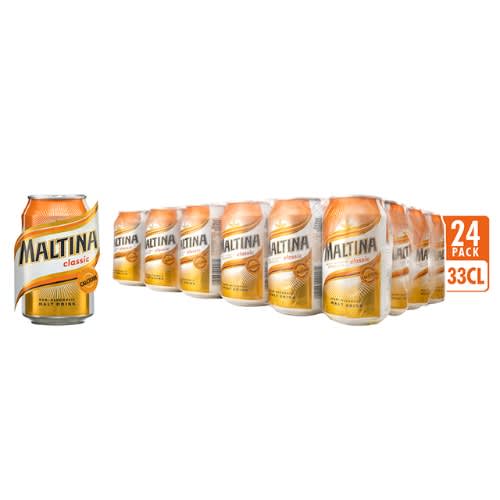 Non Alcoholic Malt Drink -  33cl Can X 24.