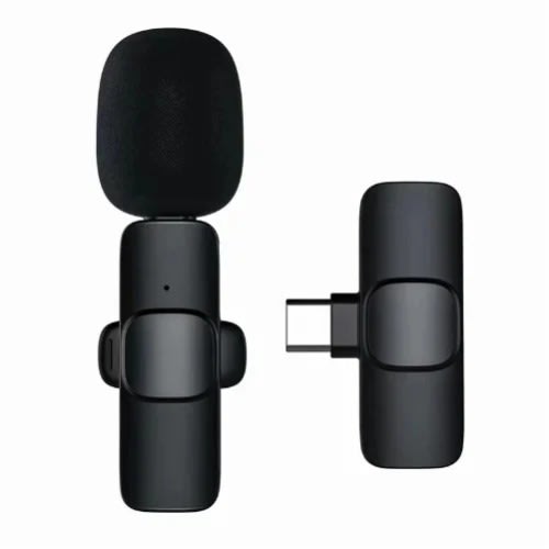 K8 Wireless Bluetooth Microphone For Android - Type C - Black