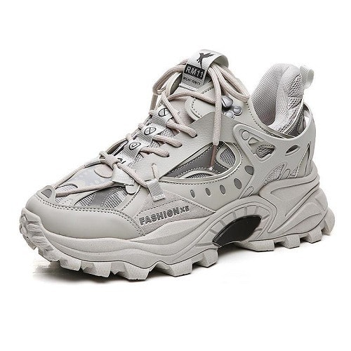 Luxury Sport Grey Sneakers | Konga