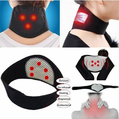 self heating neck support