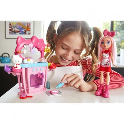 Hello Kitty So-delish Kitchen Playset And Eclair Doll With 25 ...