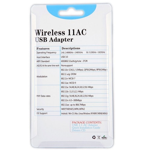 Realtek RTL8812AU Chipset 1200mbps Wireless Network Adapter | Konga ...