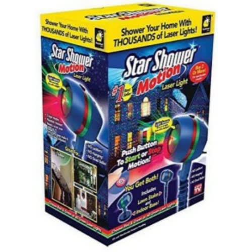 Projector Star Shower Motion Laser Light With Base Indoor & Outdoor