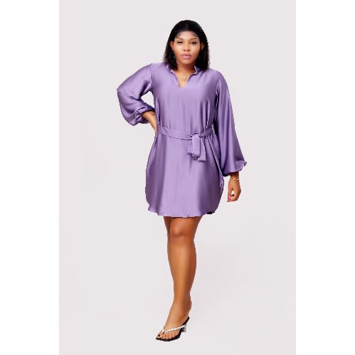 V neck cheap shirt dress