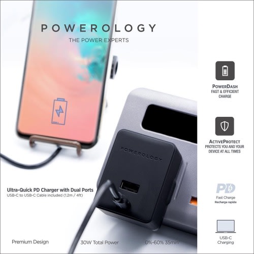 Ultra Quick Macbook Charger With Dual Ports Usb C To Usb C Cable Konga Online Shopping
