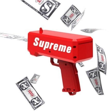 Supreme Cash Canon Money Gun