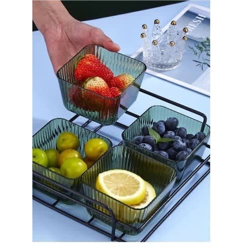 Acrylic Serving Bowl 4 Grid Konga Online Shopping