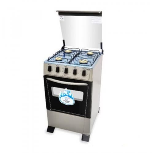 Scanfrost Gas Cooker 4 Burners Grey-ck5400n.
