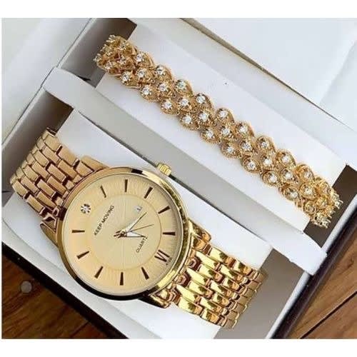 Gold wrist watch new arrivals for men