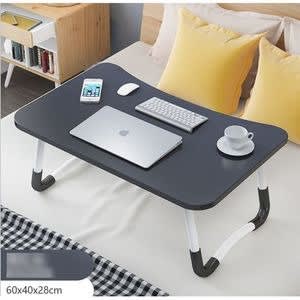 Foldable Laptop Table With Dock Stand & Cup Holder | Konga Online Shopping