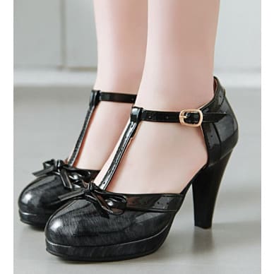 T bar on sale platform shoes