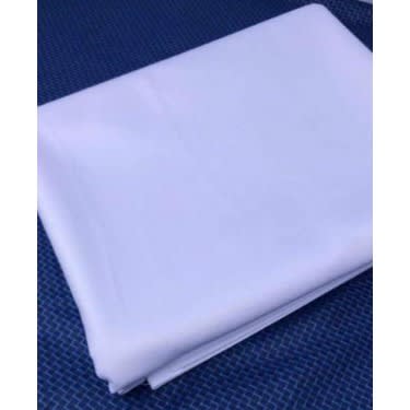 Cashmere Senator Fabric Material - 4yards - White.