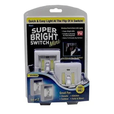JML JML Super Bright Light Switch Pack Of 2 