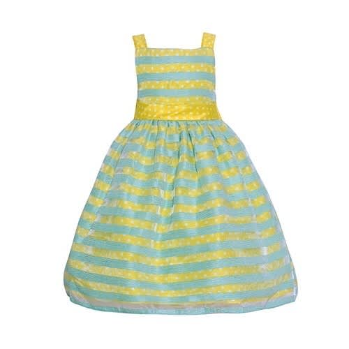 polka dot stripe dress