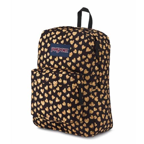 glitter jansport backpack