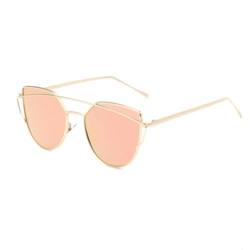 Gold Pink Cat Eye Women Mirror Sunglasses Konga Online Shopping