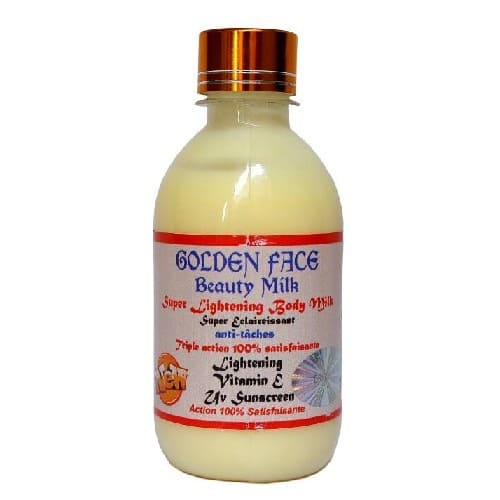 golden face beauty milk cream