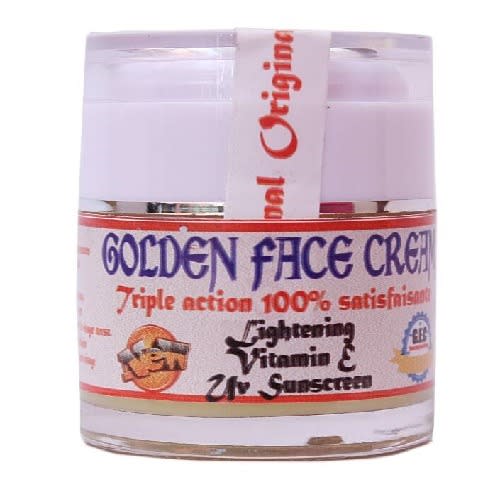 golden face beauty milk cream