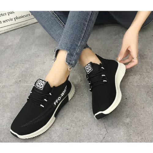 Cute black sneakers top