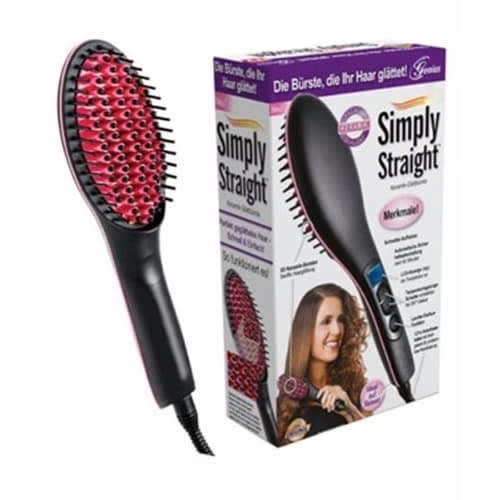 Electric Hair Straightener Brush | Konga Online Shopping