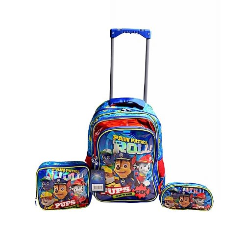 character trolley school bags