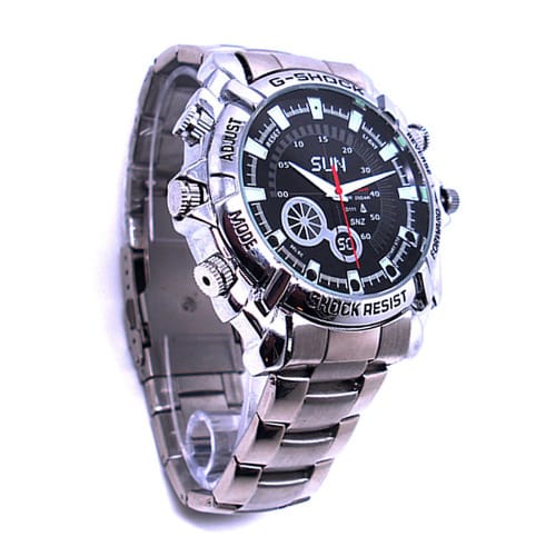 waterproof camera watch