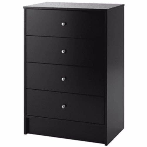 Chest Dresser 4 Drawers Black, Best Dresser Furniture