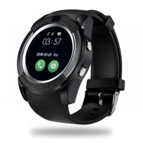 V8 Smart Watch With Sim Card Slot Konga Online Shopping